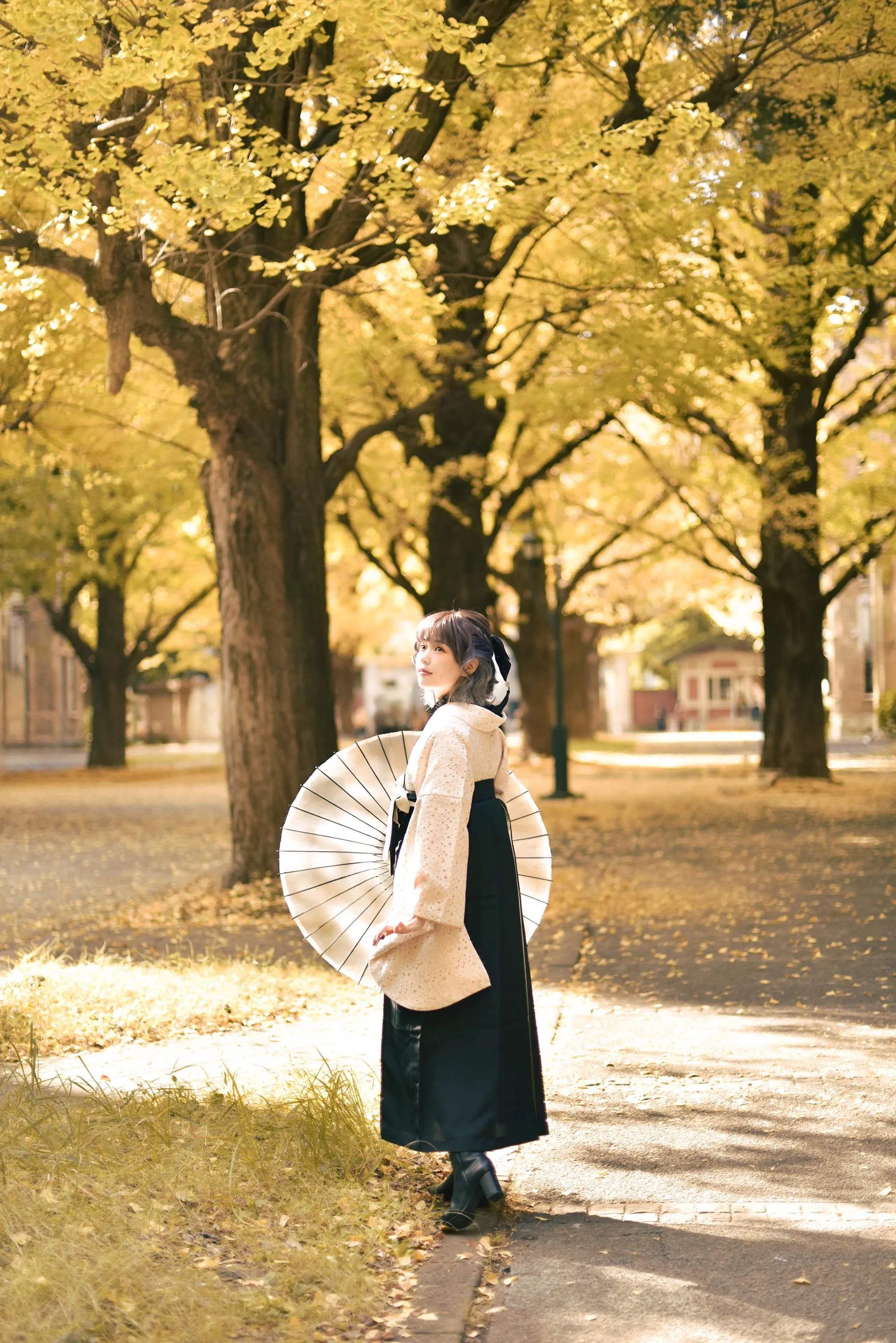 ElyEE子 – NO.130 23年11月订阅-Ginkgo Hakama [38P]插图